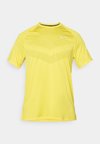 STRIDE TOP - Sports T-shirt - lightening/reflective silver-coloured