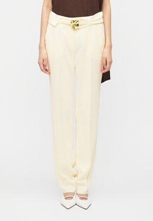 TELICA PANTALONE LUNGO - Hlače - bianco lana
