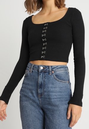 T-shirt à manches longues - black