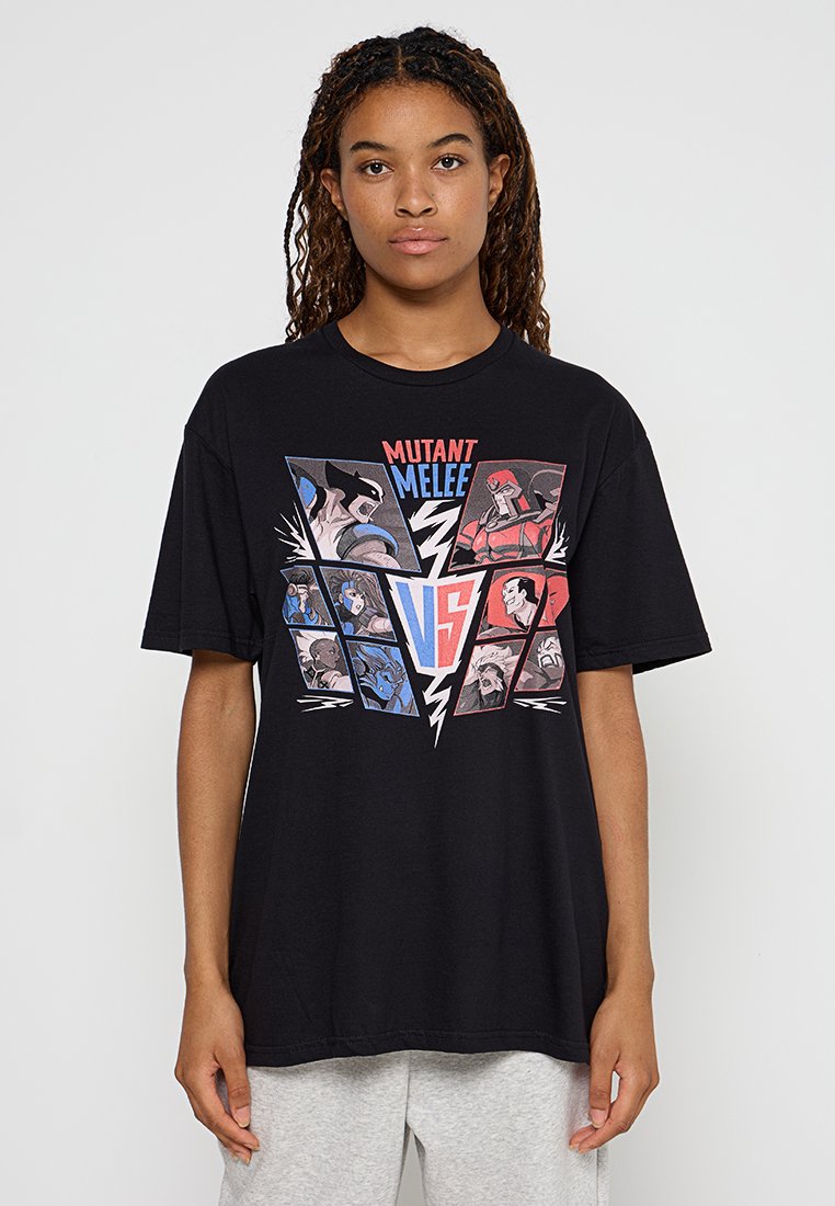 Marvel T-shirt print zwart