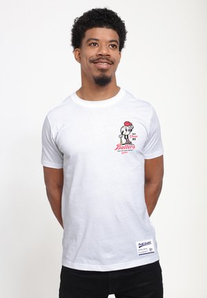 PARK FIELDS VINTAGE BALLERS - T-Shirt print - white