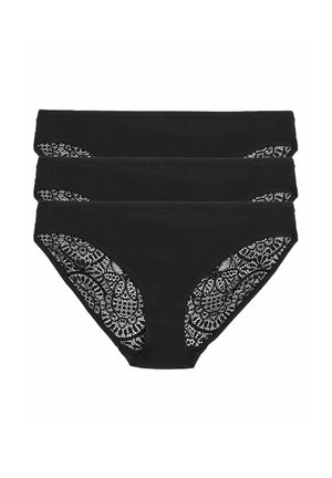 3PACK - Trusser - black