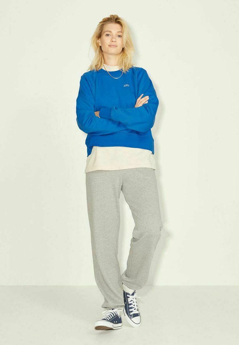 Damen Sweatshirts | JJXX JXCAITLYN LS OVERSIZE TIME NOOS Sweatshirt blue iolite/dunkelblau meliert - SZ15686 Damen Sweatshirts | JJXX JXCAITLYN LS OVERSIZE TIME NOOS Sweatshirt blue iolite/dunkelblau meliert - SZ15686
