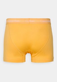 Calvin Klein Underwear TRUNK 3 PACK COTTON STRETCH - Cuecas boxer - orange/blue shadow/process green