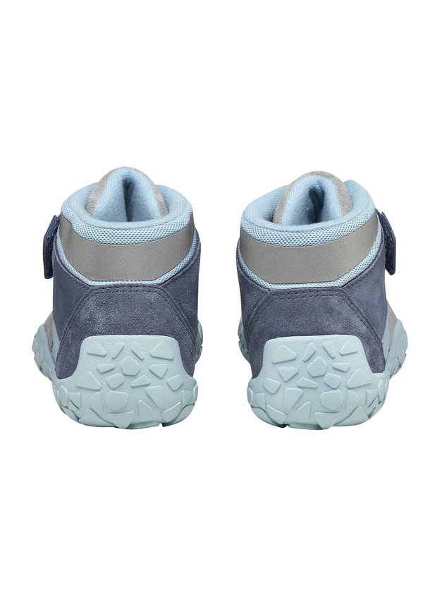 Schnürstiefelette – hellblau