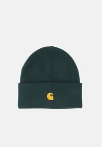 Carhartt WIP CHASE BEANIE UNISEX - Kootud müts - discovery green/gold