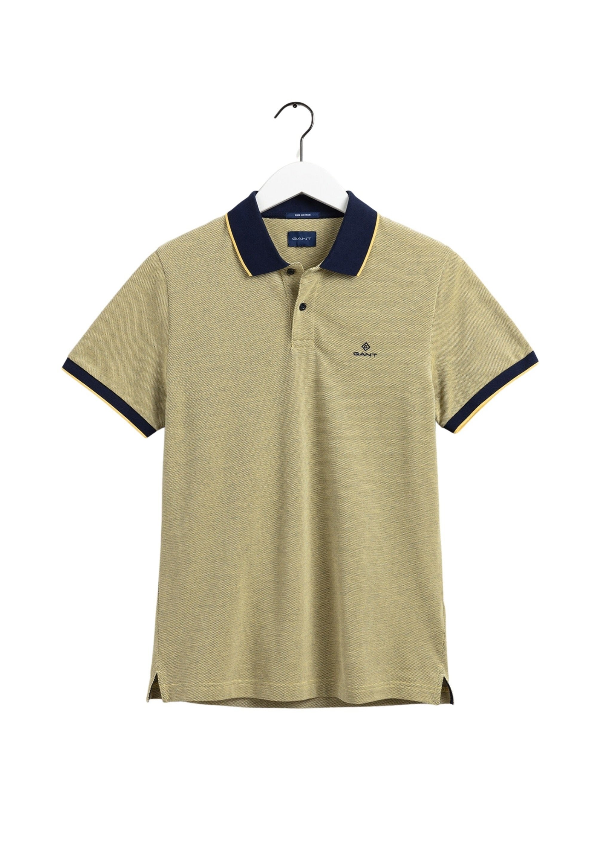 GANT Polo shirt - yellow - Zalando.de