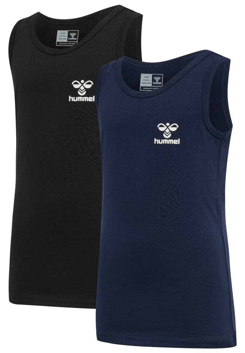 Hummel - NOLAN 2-PACK - Débardeur - black iris, Agrandir