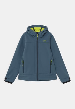 FIX HOOD UNISEX - Softshellová bunda - plutone
