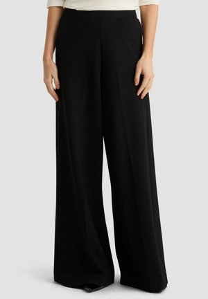 LUNA - Stoffhose - black