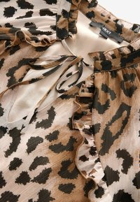 Robe longue - brown leopard animal print