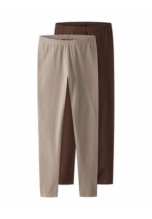 2ER-PACK - Legging (type pantalon) - mocha meringue