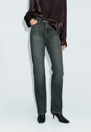 HIGH-WAIST  - Jeans a sigaretta - blue denim