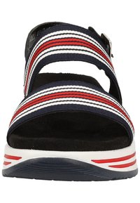 Remonte Sandals - navy-weiss-rot/pazifik 14