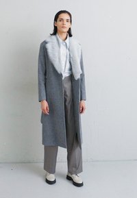 STUDIO ID JENNI COAT WITH COLLAR - Κλασικό παλτό - grey