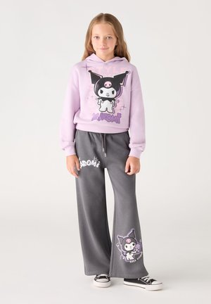 Terranova, FELPA CON CAPPUCCIO E STAMPA KUROMI® - Felpa con cappuccio - lilla chiaro