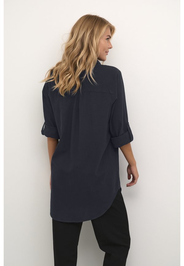 KANAYA - Button-down blouse - midnight marine3