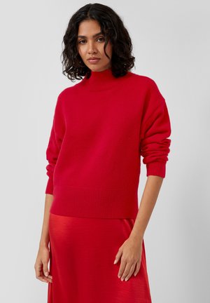 PULLOVER - Maglione - rot