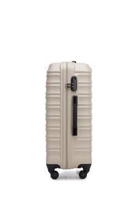 WITTCHEN MEDIUM SUITCASE WITH LUGGAGE TAG FROM ABS - Trolley - beige