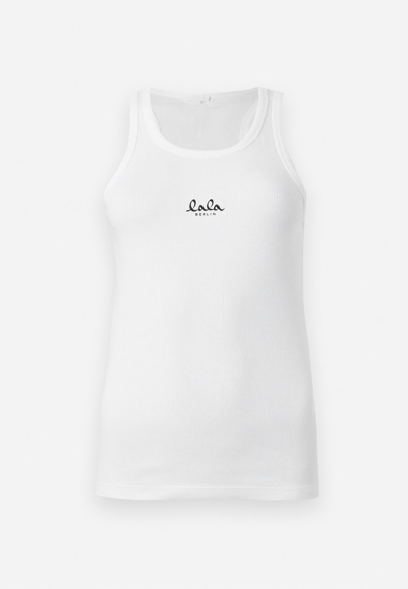 lala Berlin TANK TEO - Top - white/weiß - Zalando