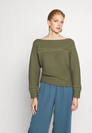 BOATNECK - Pullover - military