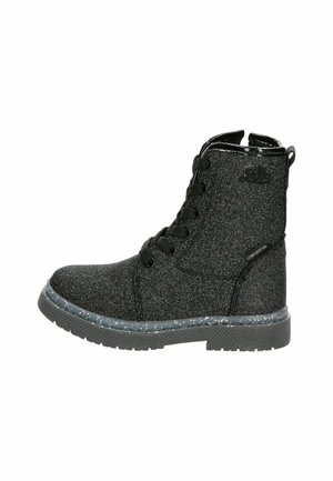 Lace-up ankle boots - schwarz