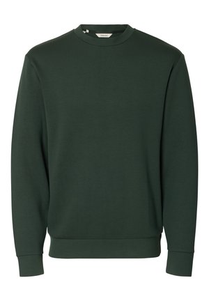 Selected, Sweater - dark green