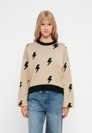 NMCHARLOTT O NECK - Stickad tröja - multi-coloured