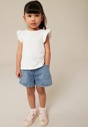 Next SCALLOP-REGULAR FIT - T-shirt med print - white