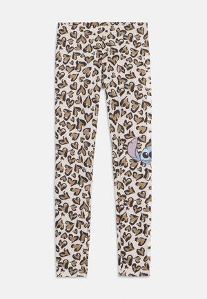 NKFJIXURA STITCH - Leggings - black