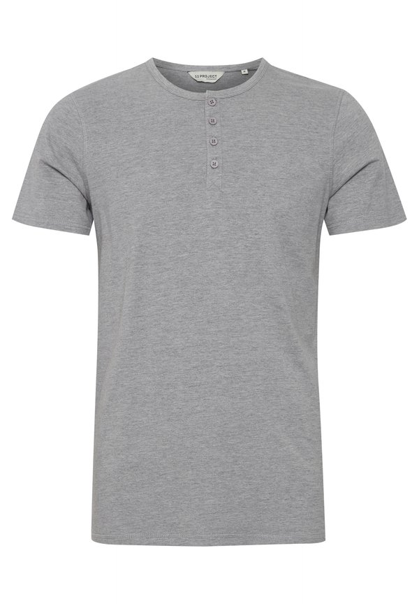 PRBLEON - Basic T-shirt - gray melange2