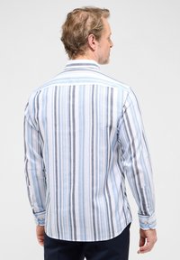 Eterna LINEN SHIRT - MODERN FIT - Camicia - rauchblau