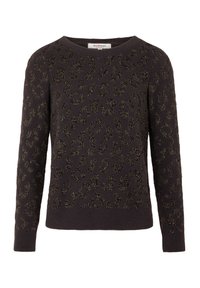 ROUND NECK - Trui - gris anthracite
