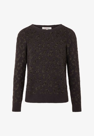Morgan ROUND NECK - Jumper - gris anthracite