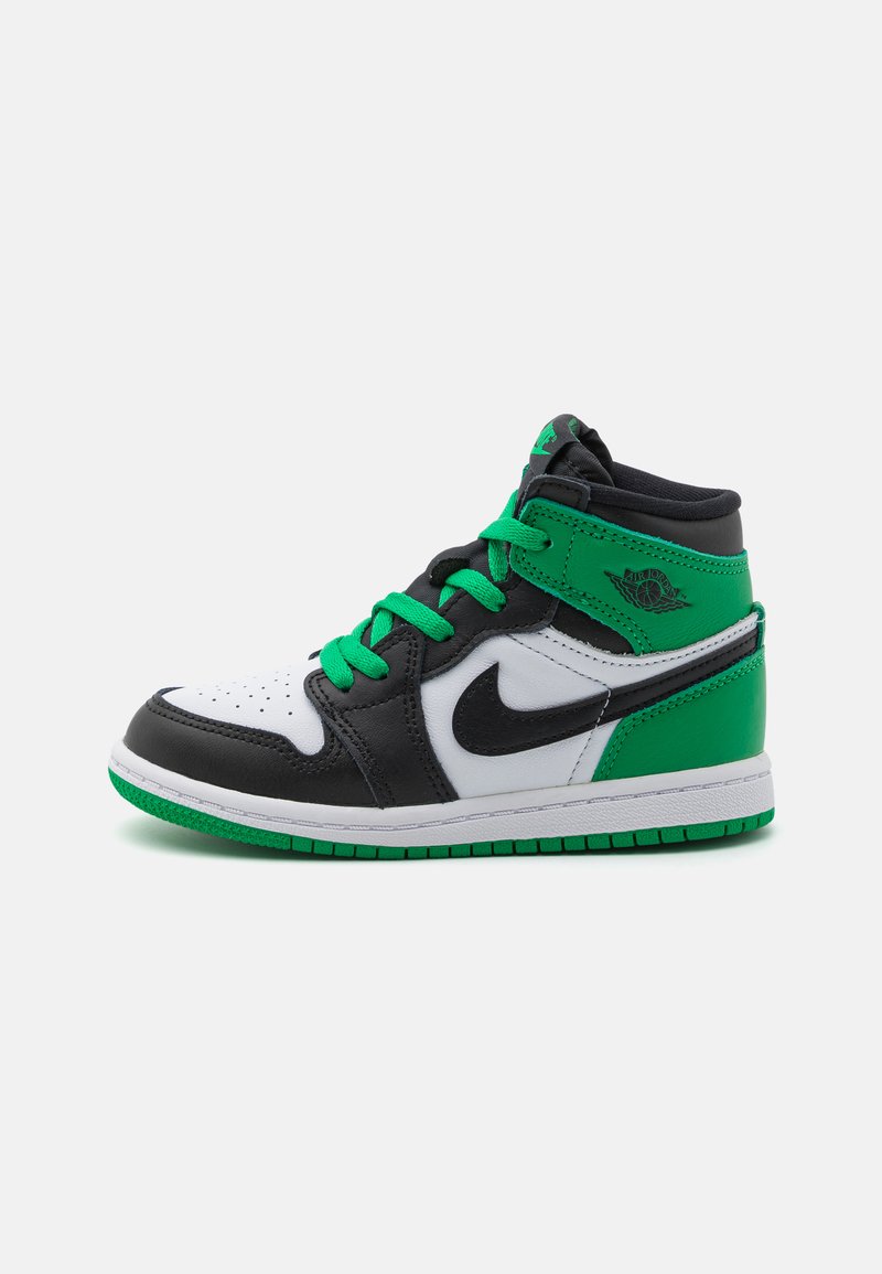 Jordan JORDAN 1 RETRO HIGH UNISEX Trainers black/lucky green/white