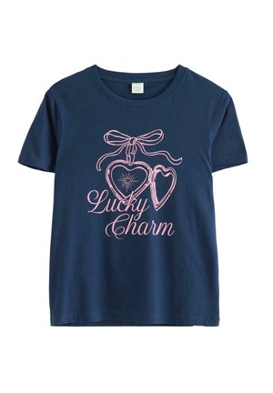 T-shirt med print - dark blue