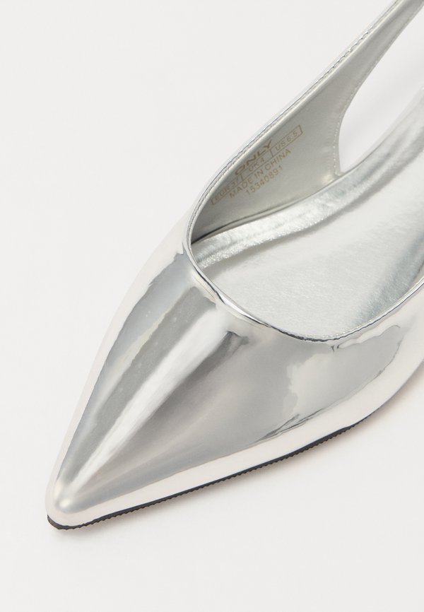 ONLAURA - Slingback ballet pumps - silver3