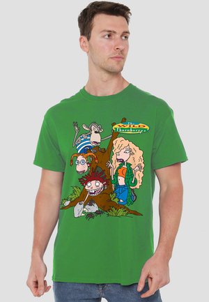 T-Shirt print - dark green