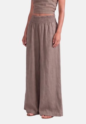 ACANFORA PANTALONE CON ELASTICO - Broek - beige scuro