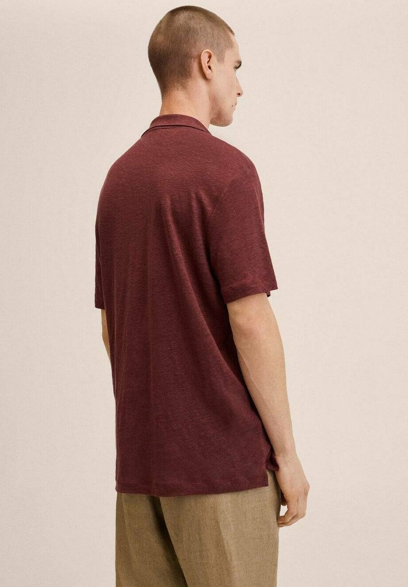Herren T-Shirts basic | Mango AMBERES Poloshirt wine/bordeaux - OO79548 Herren T-Shirts basic | Mango AMBERES Poloshirt wine/bordeaux - OO79548