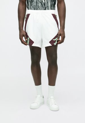 MATCH POINT  - Šorti - white/burgundy/mint green