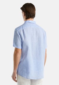 United Colors of Benetton SHORT SLEEVE  - Overhemd - light blue