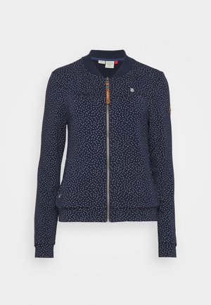 Sweater met rits - dark blue