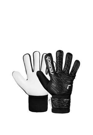 ATTRAKT STARTER SOLID - Goalkeeping gloves - black