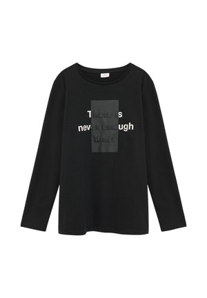 Langarmshirt - schwarz