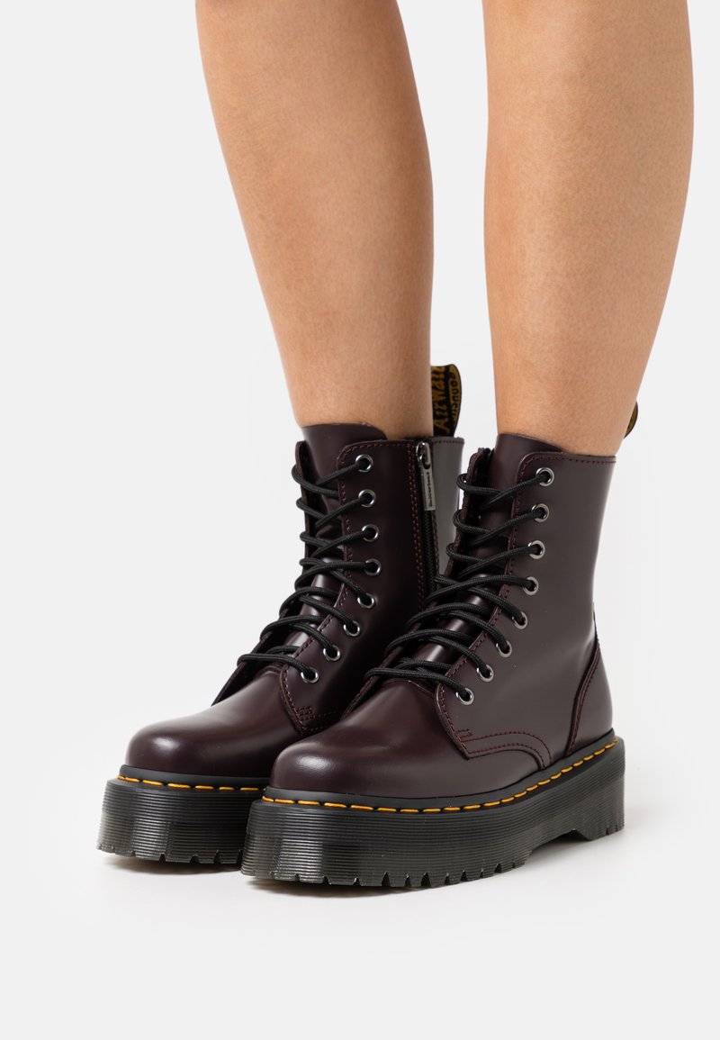 Dr. Martens - JADON - Stivaletti stringati - burgundy, Ingrandire