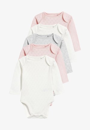 5 PACK - Top s dlouhým rukávem - off-white