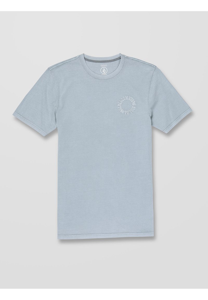 Herren T-Shirts basic | Volcom CIRCLE EMB SS T-Shirt print stormy sea/blau - CF95902 Herren T-Shirts basic | Volcom CIRCLE EMB SS T-Shirt print stormy sea/blau - CF95902