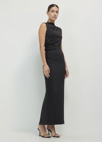 Calliope LUNGO CON ARRICCIO - Vestito lungo - ultrablack