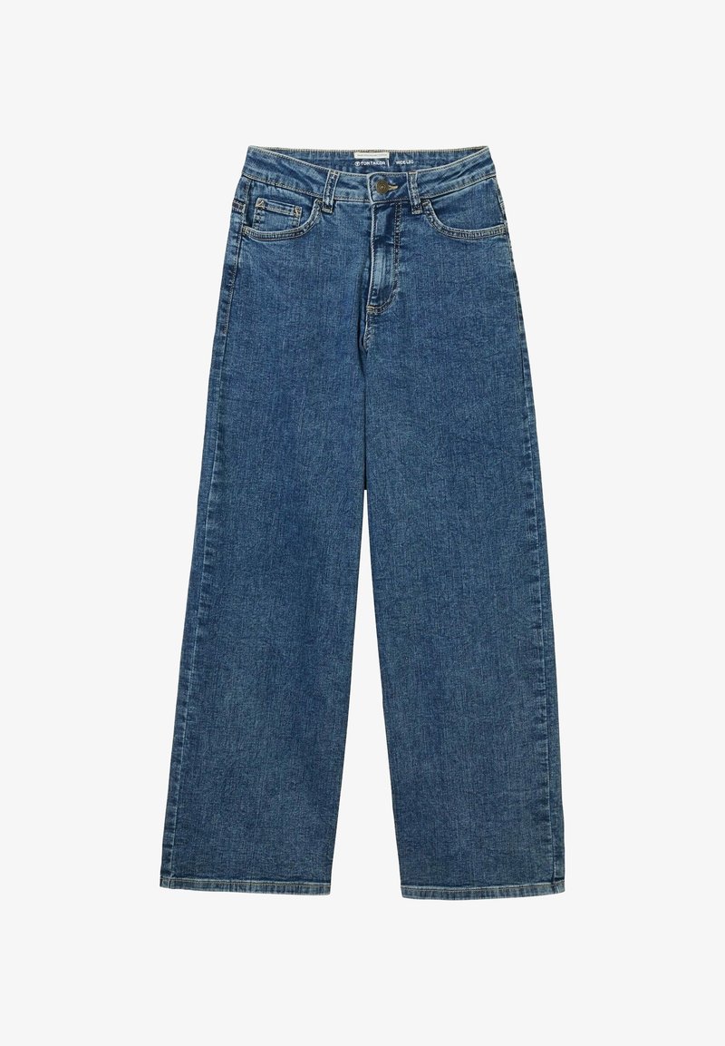 TOM TAILOR TTWIDELEG - Relaxed fit -farkut - blue denim